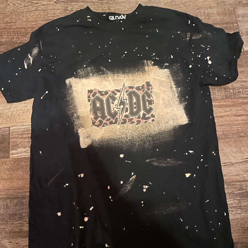 Bleached t shirt